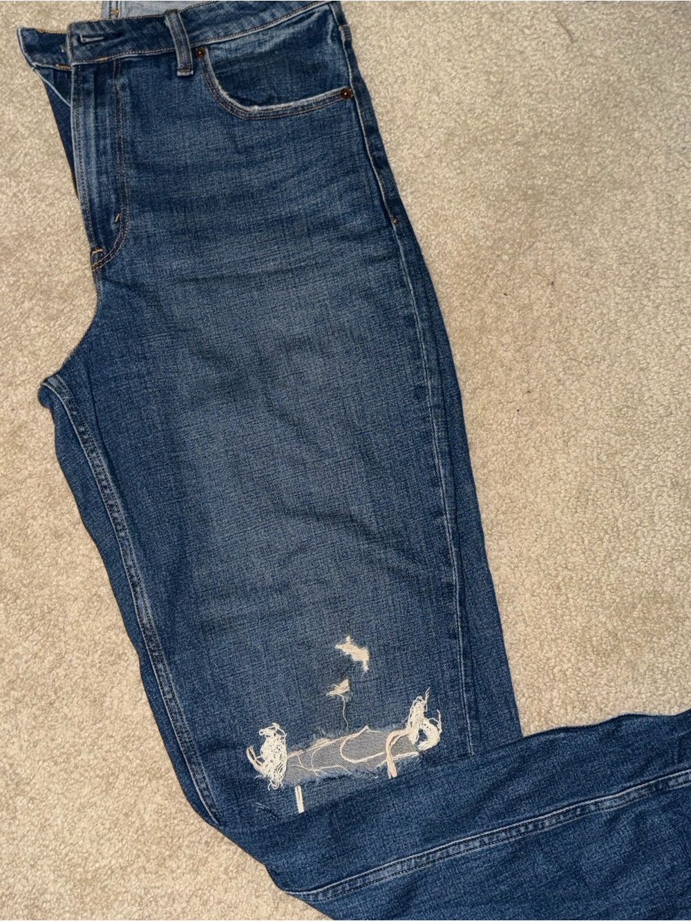 Abercrombie and Fitch, the Mom high-rise jean